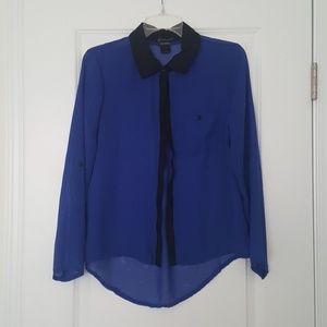 Sheer Blue Top- Grass Collection